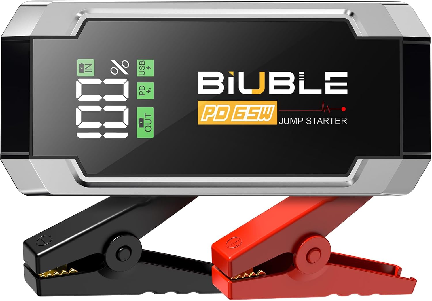 8000A Jump Starter with PD 65W Fast Charging for All Vehicles