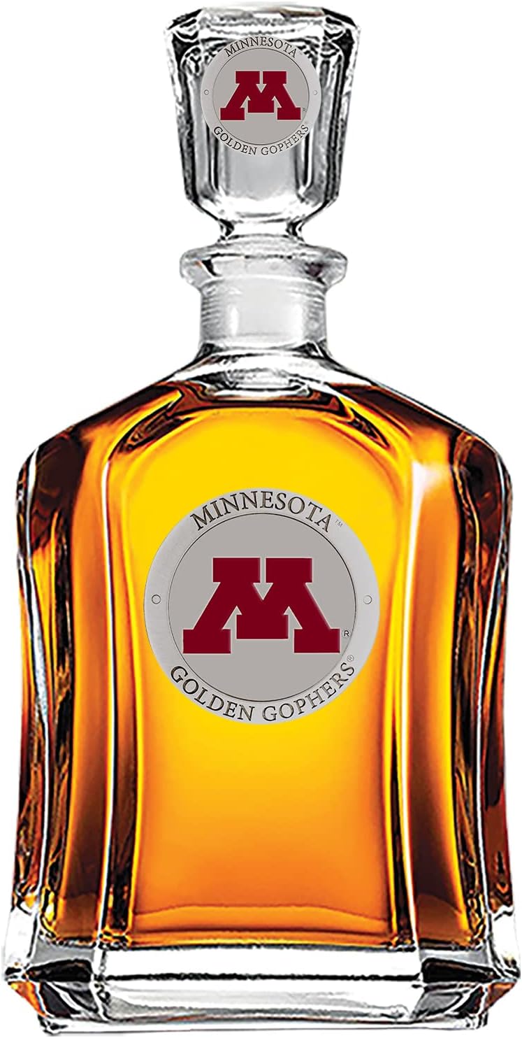 Heritage Pewter Minnesota Capitol Decanter - 24 OZ Whiskey Gift