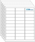 1 in x 2-5/8 in Shipping Address Labels 30 per Sheet - Bulk 30,000