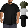 Men's Big and Tall T-Shirts 3XL-8XL - Comfortable Stretch Tees Fan