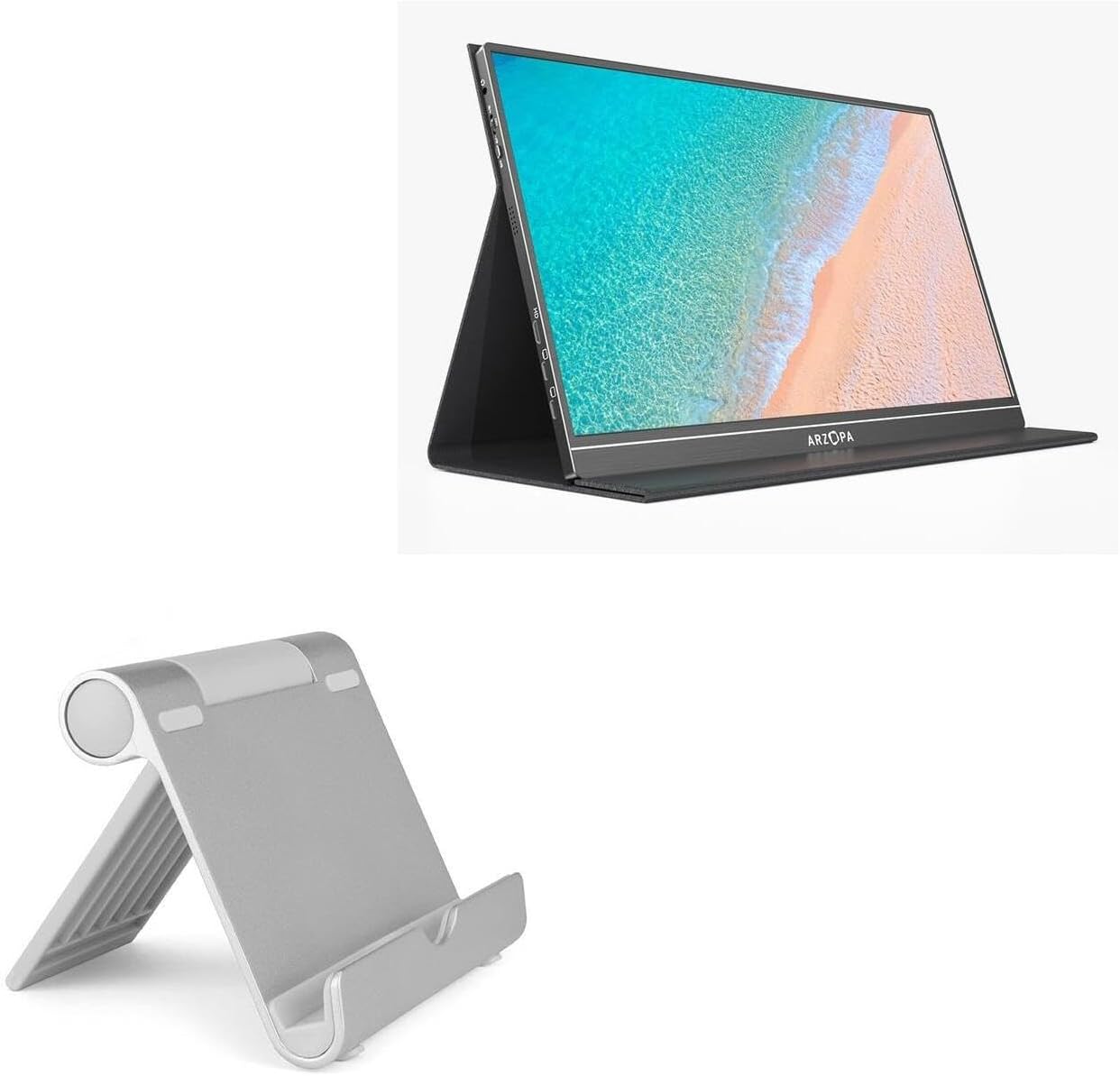 Portable Aluminum Stand for ARZOPA Monitor