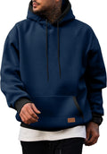 JMIERR Men's Cotton Casual Hoodies Sweatshirt - Warm, Soft Everyday