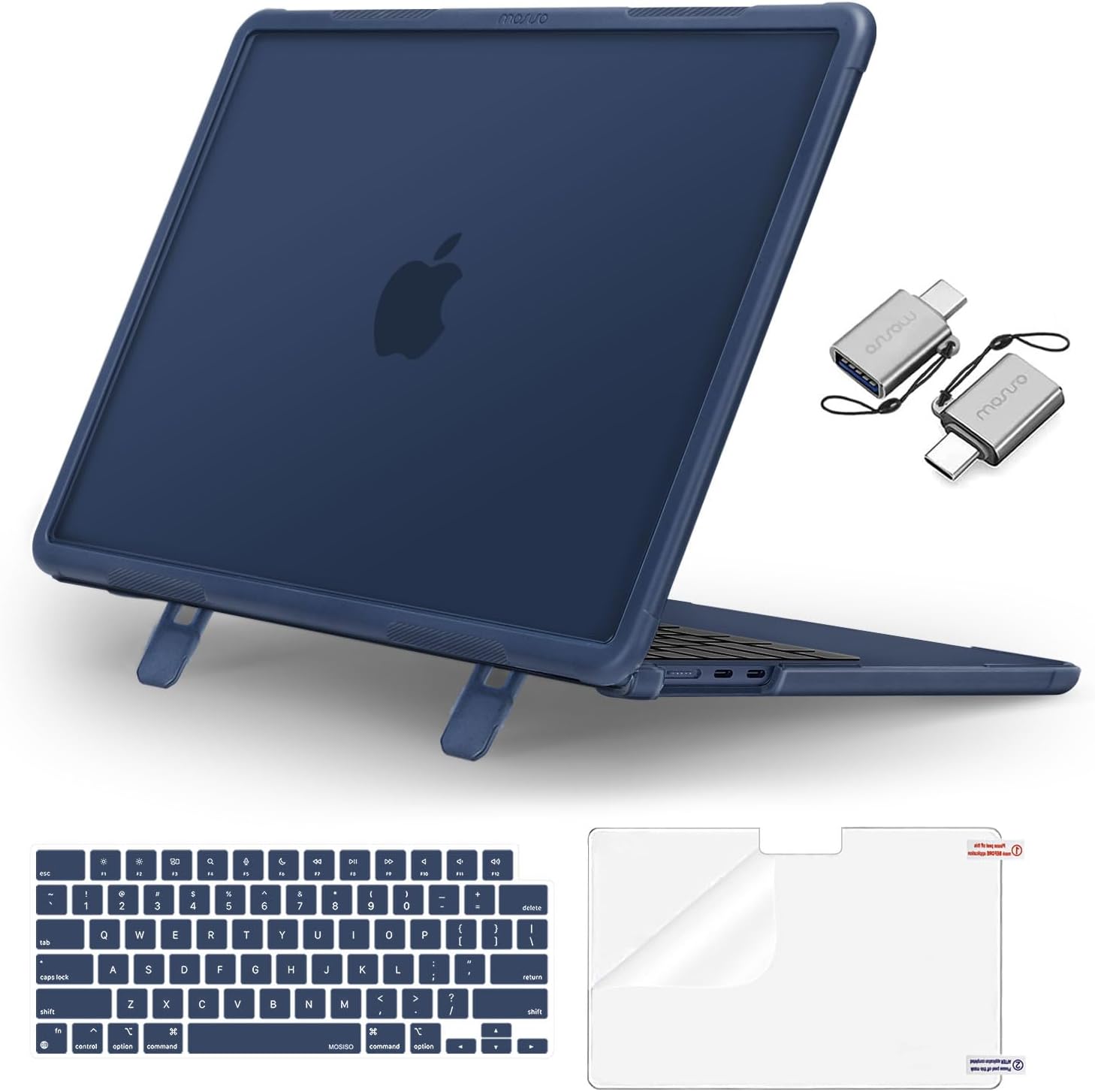 MOSISO MacBook Air 13 inch Case with Kickstand & Accessories