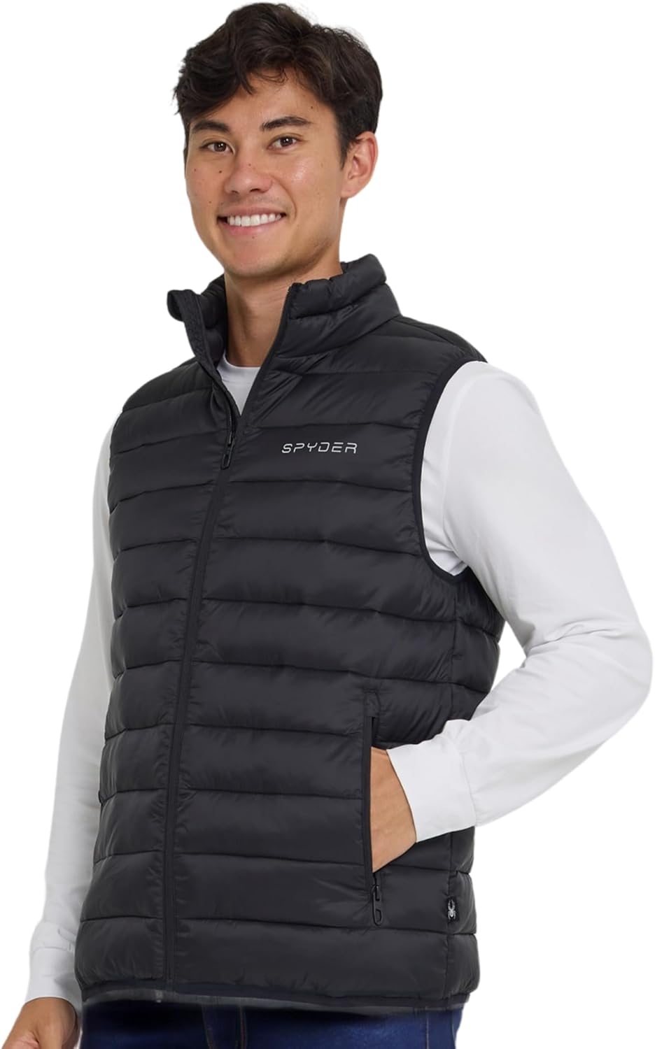 Spyder Puffer Vest for Men: Lightweight Quilted Outdoor Essential