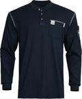 FR Shirts for Men 6.5oz CAT2 HRC2 Flame Resistant Long Sleeve