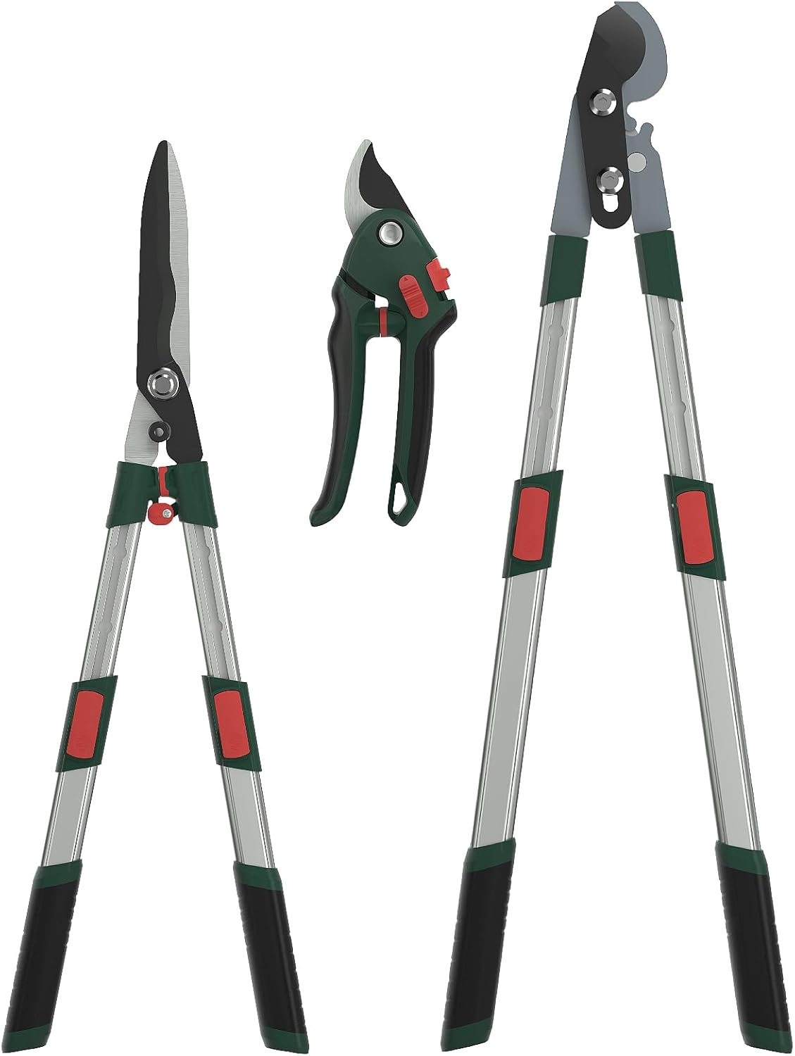 GARTOL 3-Piece Garden Tool Set for Pruning and Trimming Needs