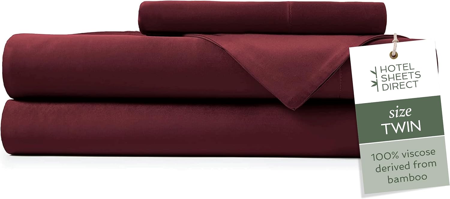 Luxurious Twin Size Bamboo Bed Sheet Set for Ultimate Comfort