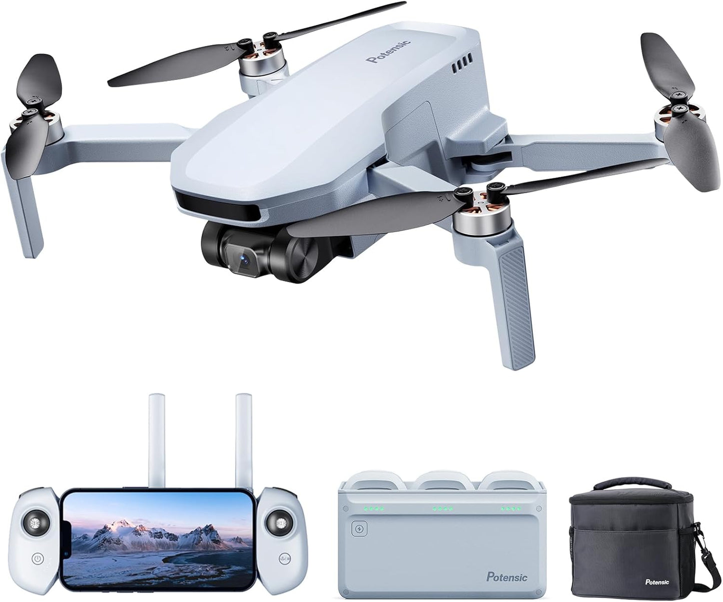Potensic ATOM SE GPS Drone with 4K EIS Camera and More