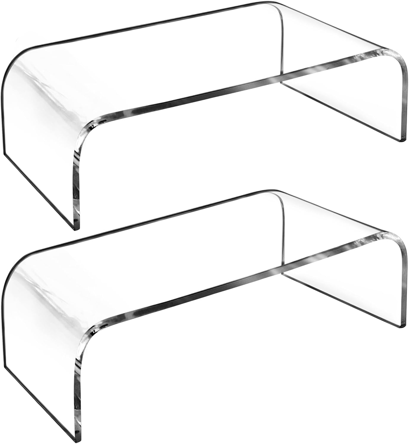 AMT Premium Acrylic Monitor Stand for Home Office Use