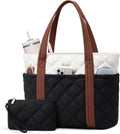 Puffy 35L Tote Bag for Women - Quilted Work & Travel Carryall
