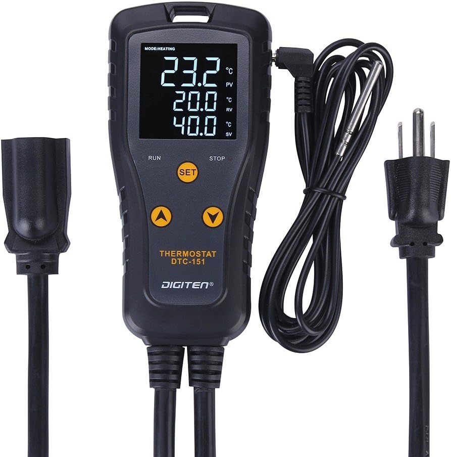 Control Heat with DIGITEN DTC151 Thermostat