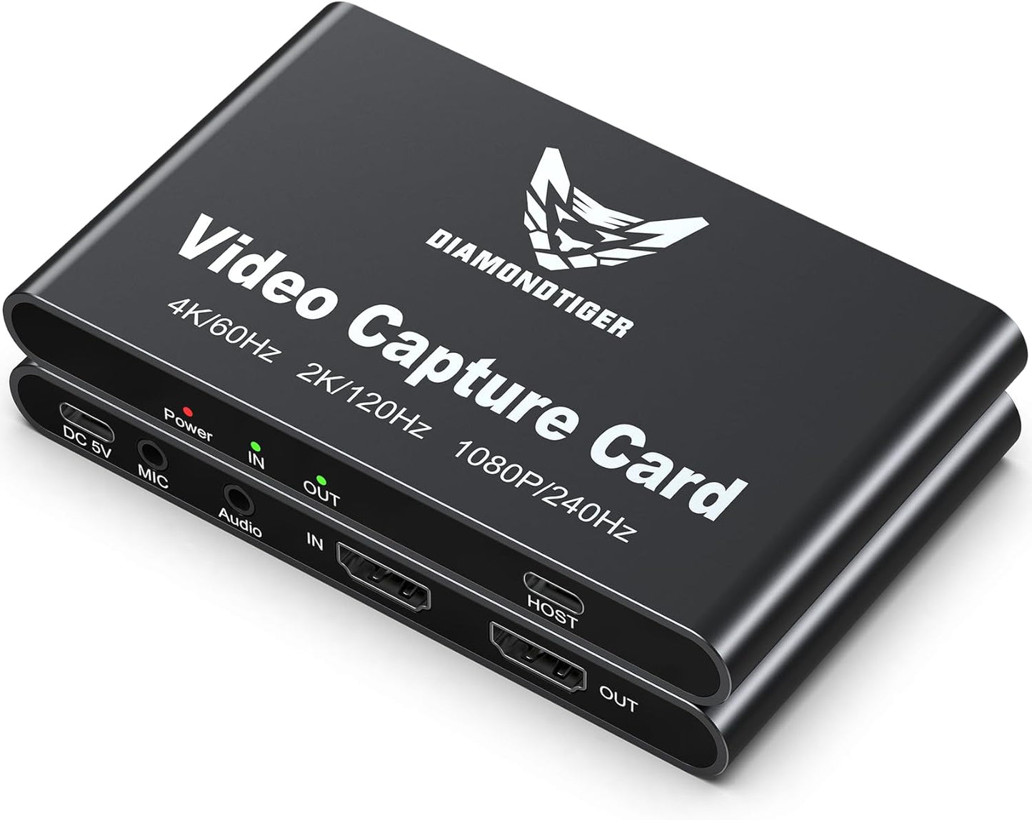 HDMI Capture Card for Streaming and Recording - 4K@60HZ, 1080P