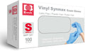 Basic Vinyl Exam Gloves Synmax - Durable Blue Disposable Gloves