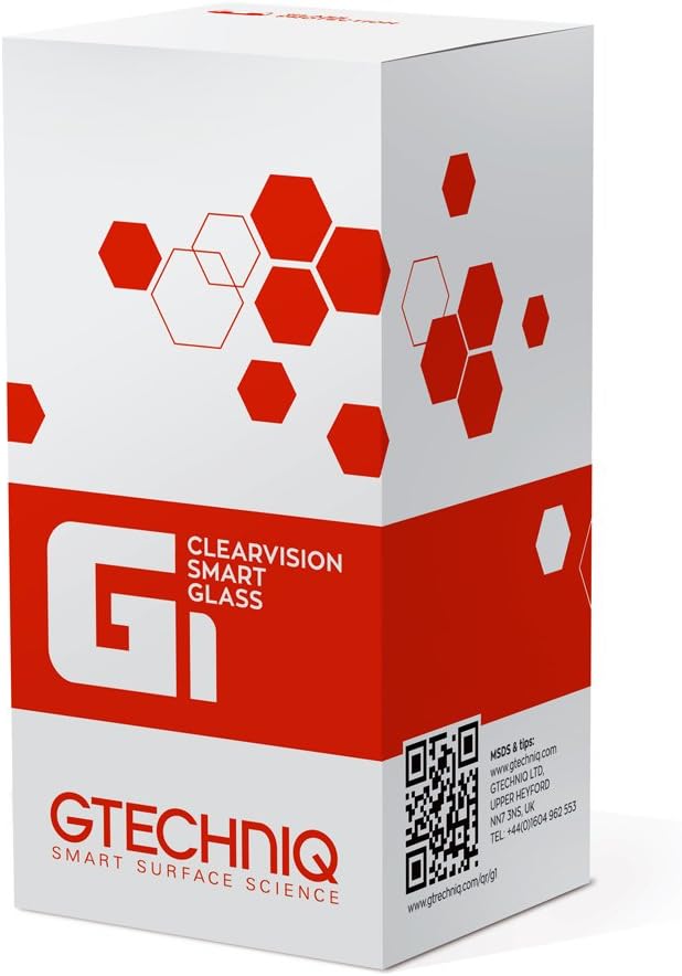 Gtechniq G1 Smart Glass Water Repellent Spray for Clear Vision