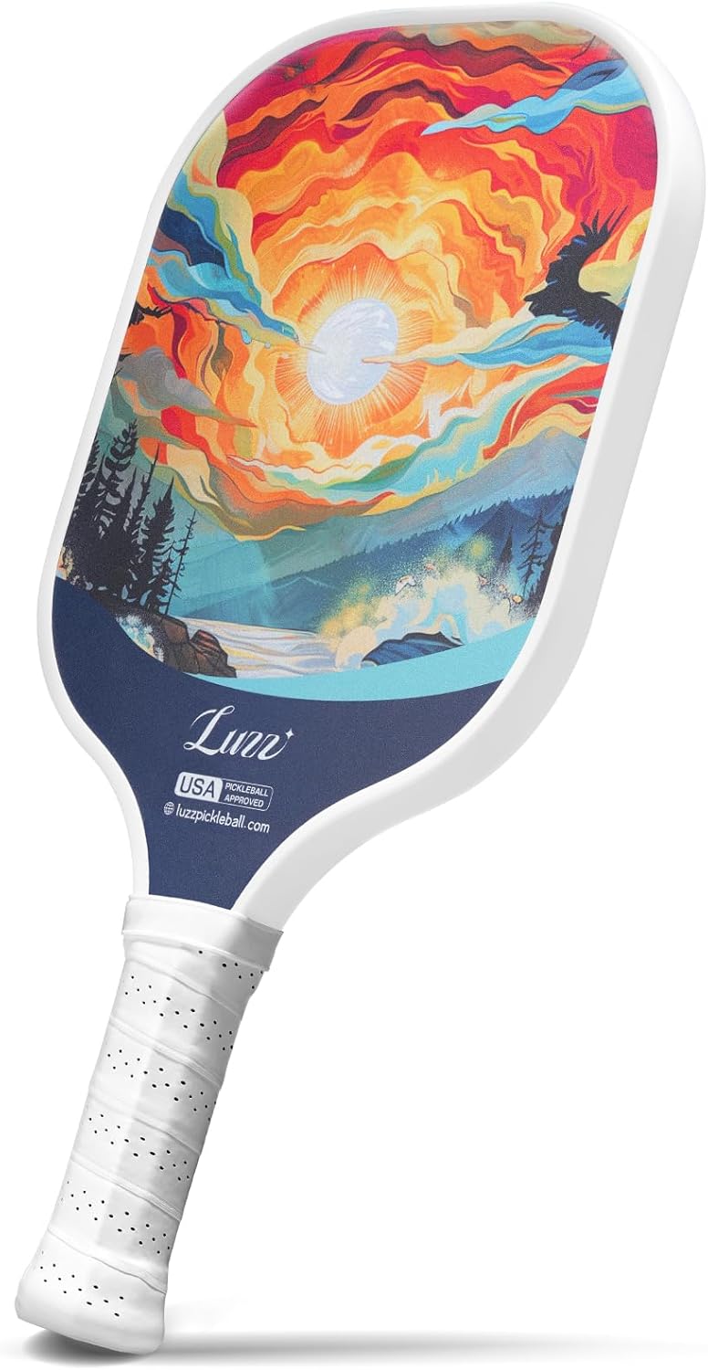 LUZZ Pickleball Paddles for Beginners with Enhanced Spin Control