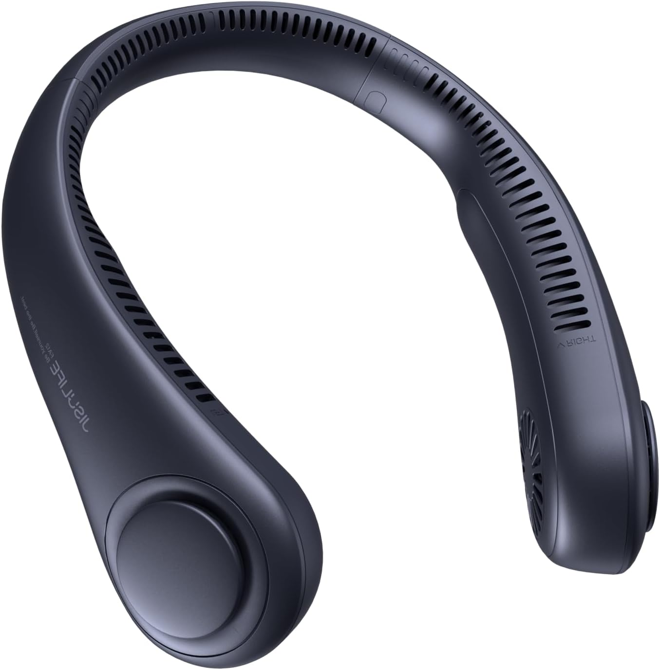 JISULIFE Portable Neck Fan - Powerful Cooling, Rechargeable, Quiet