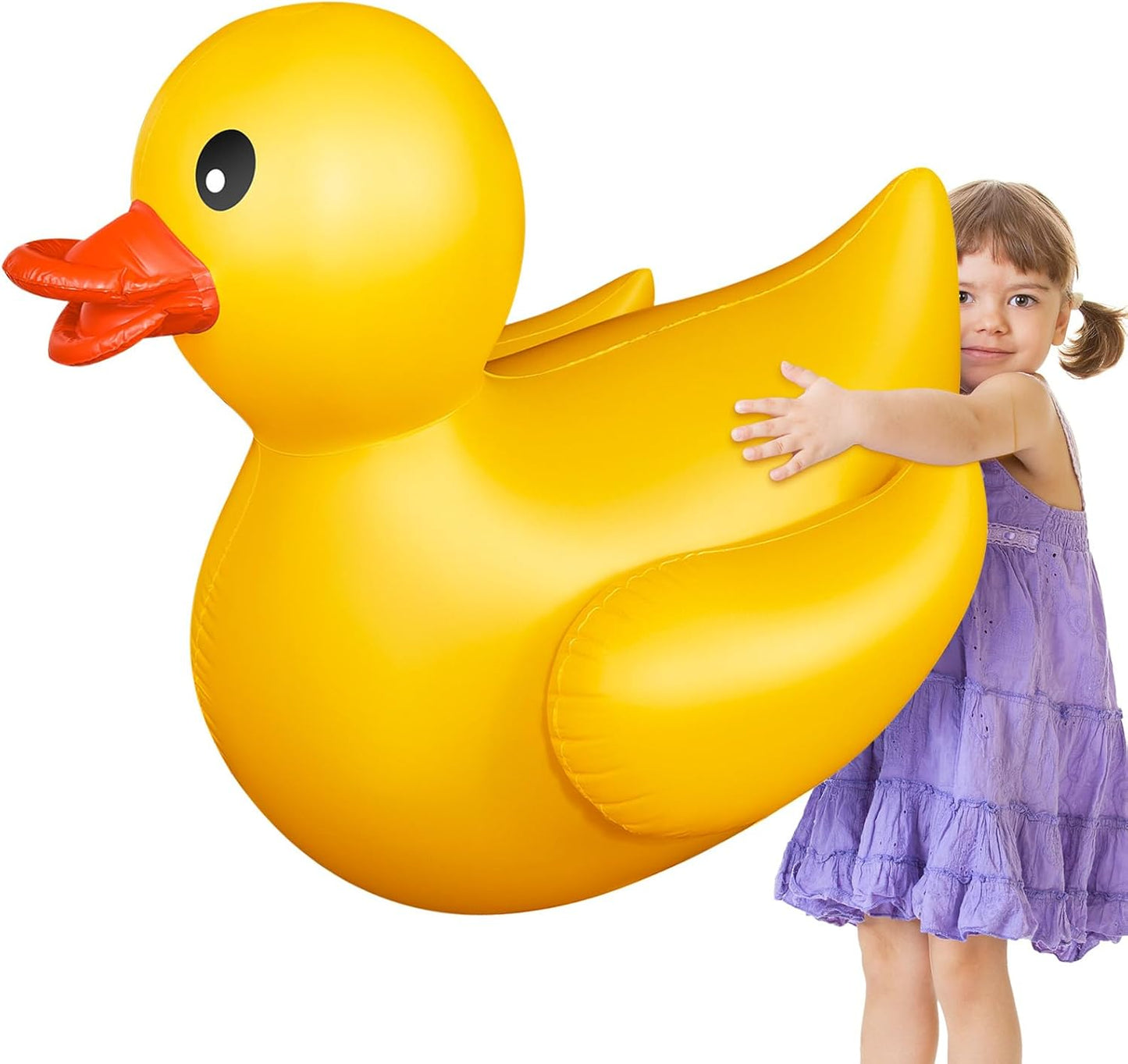 Giant Inflatable Duck Pool Float for Summer Fun and Parties