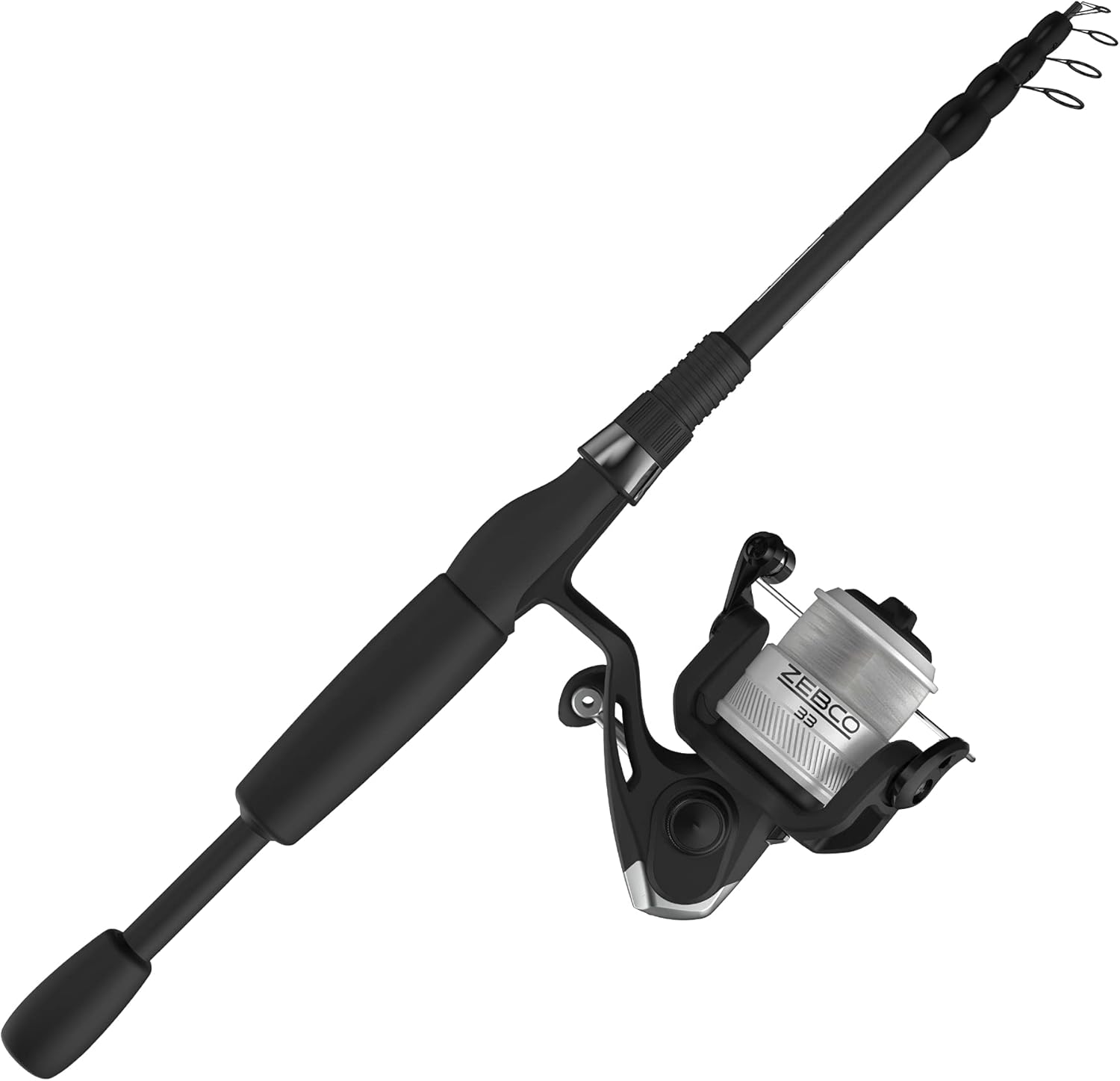 Zebco 33 Spinning Reel and Telescopic Fishing Rod Combo Review
