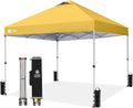 Crown Shades 10x10 Pop Up Canopy - One Push Setup for Events