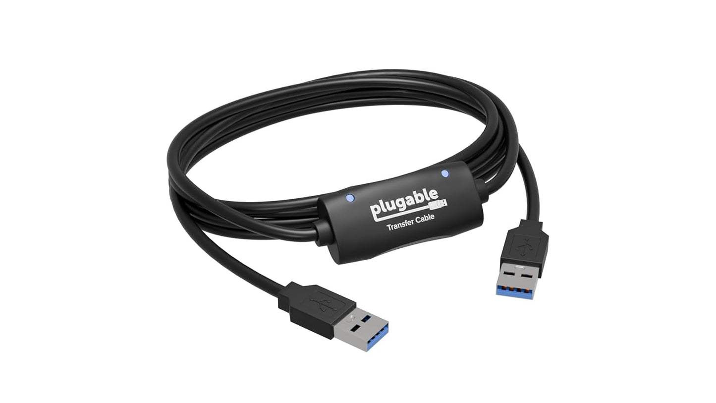 Plugable USB 3.0 Transfer Cable for Fast PC File Syncing