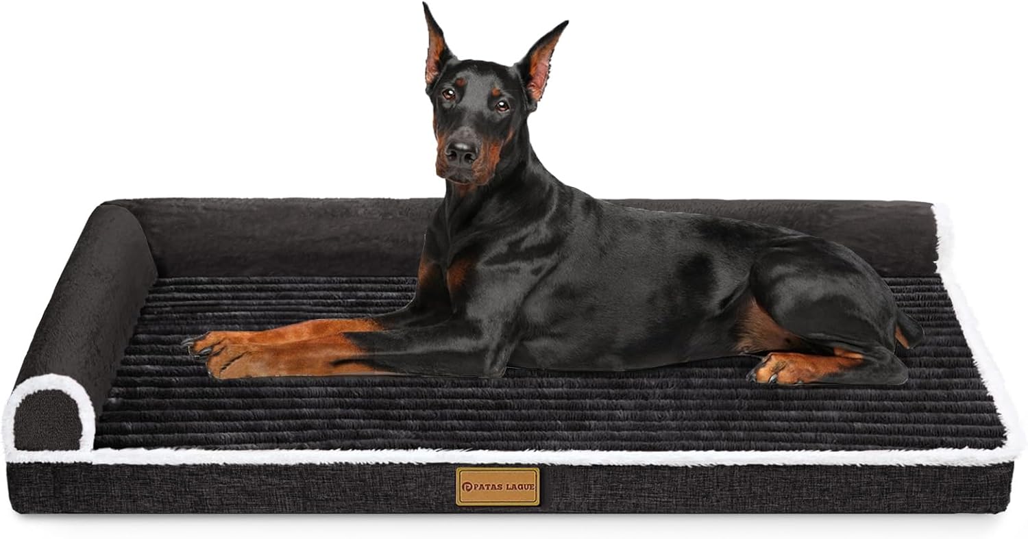 Orthopedic Jumbo Dog Bed for Large Dogs - Comfortable & Waterproof