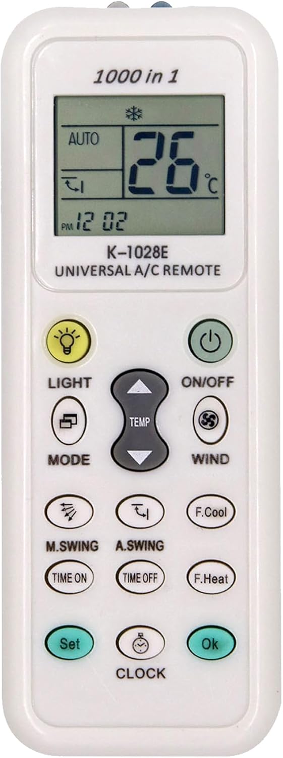 Universal A/C Remote Control - Control Multiple Brands Easily
