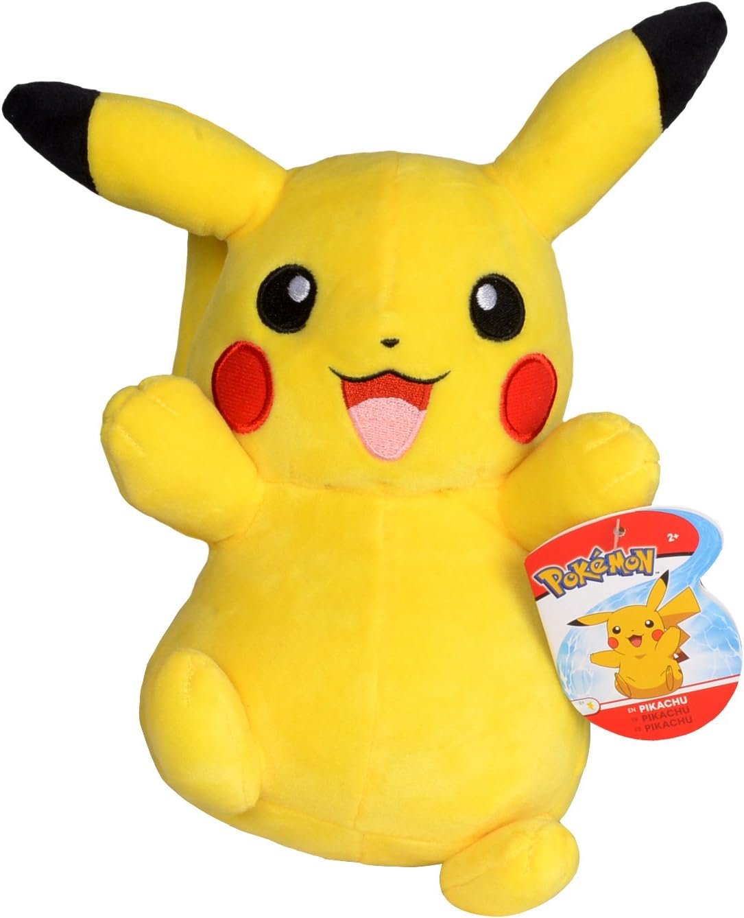 Official Pikachu Plush - Authentic Generation One Toy - Easter Gift for Kids