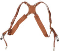 Camera Strap Leather Dual Camera Harness - Comfortable Dual Carry
