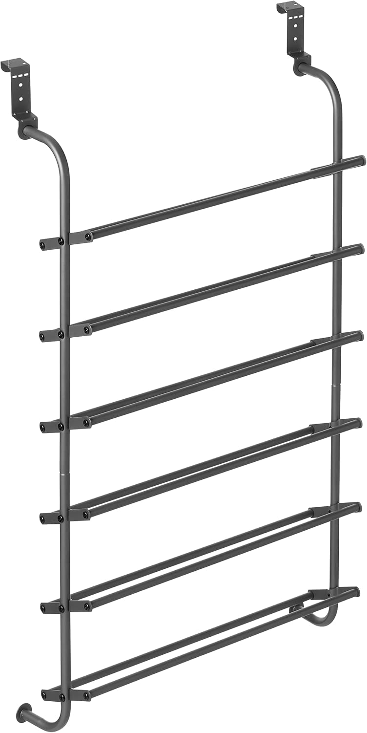 Whitmor 18 Pair Over The Door Shoe Organizer for Closet Storage