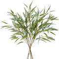 Green Eucalyptus Faux Branches 39in - Lifelike Artificial Stems