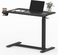 FLEXISPOT Mobile Standing Desk with Wheels - Portable Sit Stand Laptop
