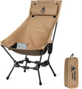 OneTigris Dragonhide Oversized Camping Chair with Pillow Design