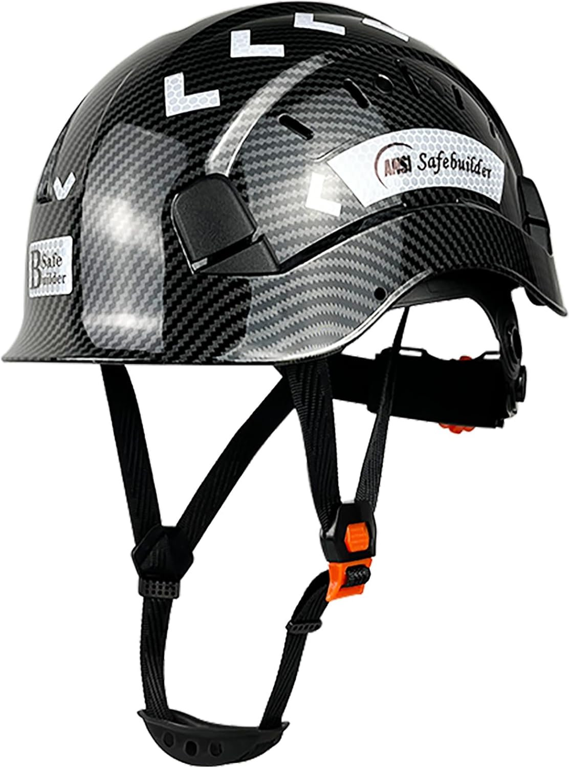 Construction Safety Helmet with Adjustable Ventilation System