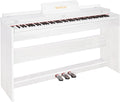 Premium 88-Key Weighted Digital Piano: Professional Hammer Action, Triple Pedal