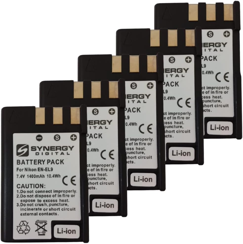 High-Quality Digital Camera Batteries for Nikon EN-EL9 Series