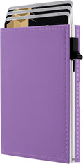 RFID Wallet Women Slim Trifold Wallet - Minimalist Front Pocket