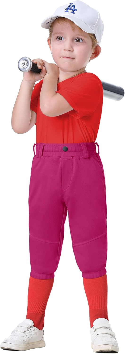 Toddler Boys Knicker Baseball Pants for T-Ball and Softball