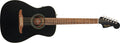 Fender Joe Strummer Campfire Acoustic Guitar - Matte Black Companion