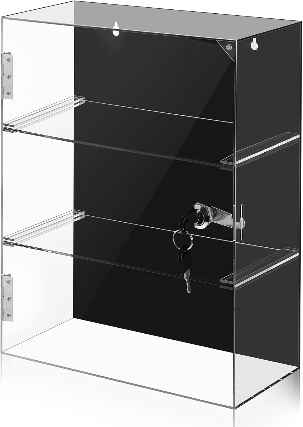 Acrylic Display Case with Lock for Safe Storage and Showcase