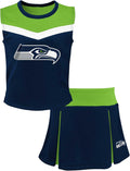 Girls Youth NFL Spirit Two-Piece Cheerleader Set - Soft, Active Fit