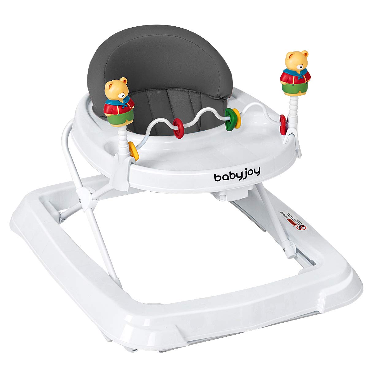 Foldable Baby Walker with Adjustable Height