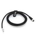 M12 5-Pin A-Coded Female to Wire Cable - Watertight Sensor Lead