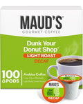 Maud's Decaf Donut Shop Coffee Pods for Perfect Morning Brew