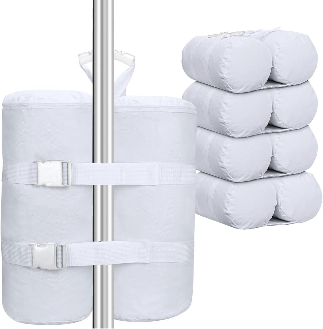 Extra Large 320 lbs White Sandbags for Canopy Tent Stability