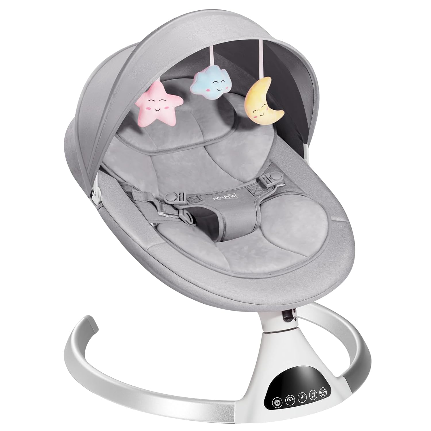 HARPPA Electric Baby Swing for Infants with Bluetooth Music