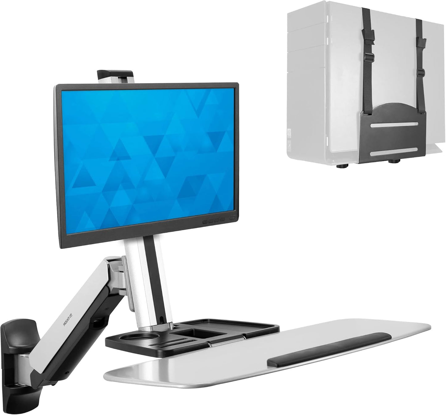 Flexible Workstation Solution | Sit Stand Wall Mount