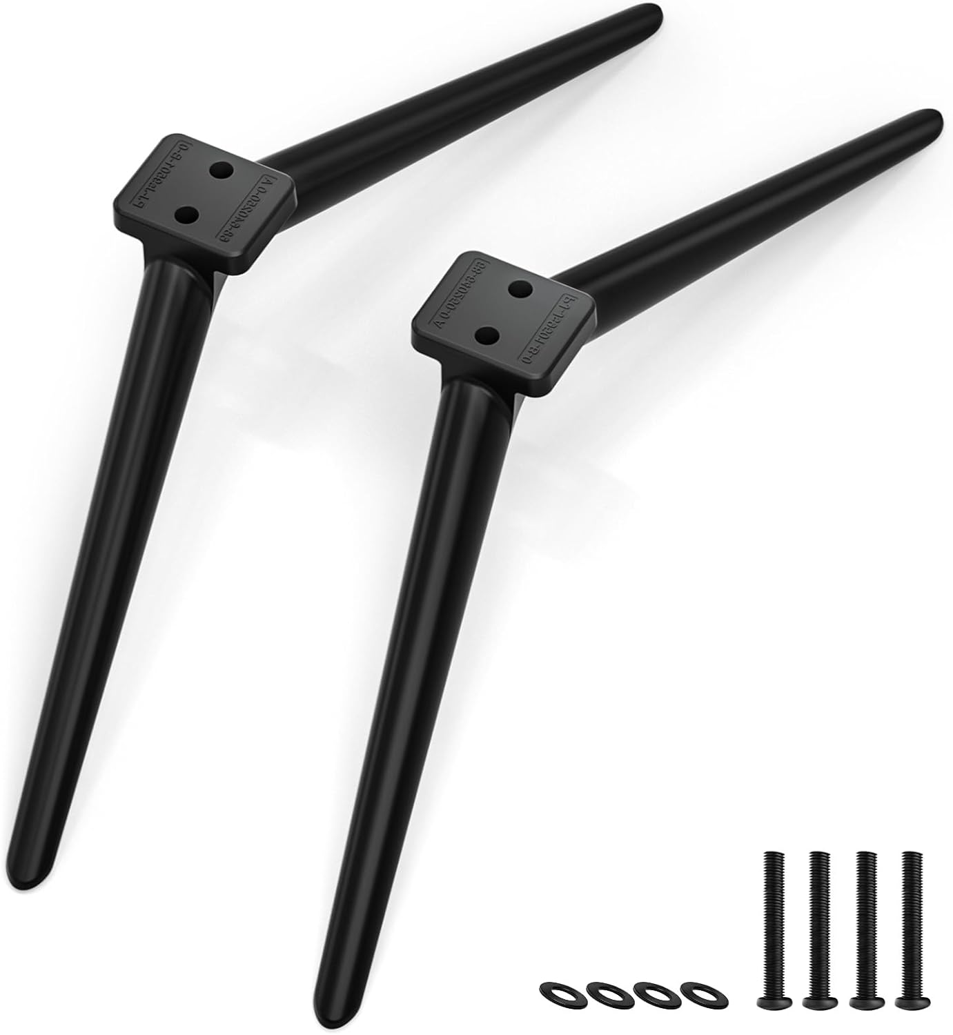 Stable Metal TV Legs for TCL 50-75 Smart TVs - Secrews & Instructions Included! 