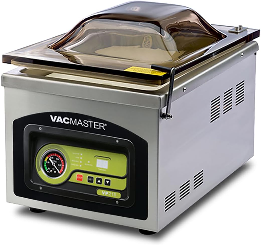 VacMaster VP215 Chamber Vacuum Sealer for Home and Business Use