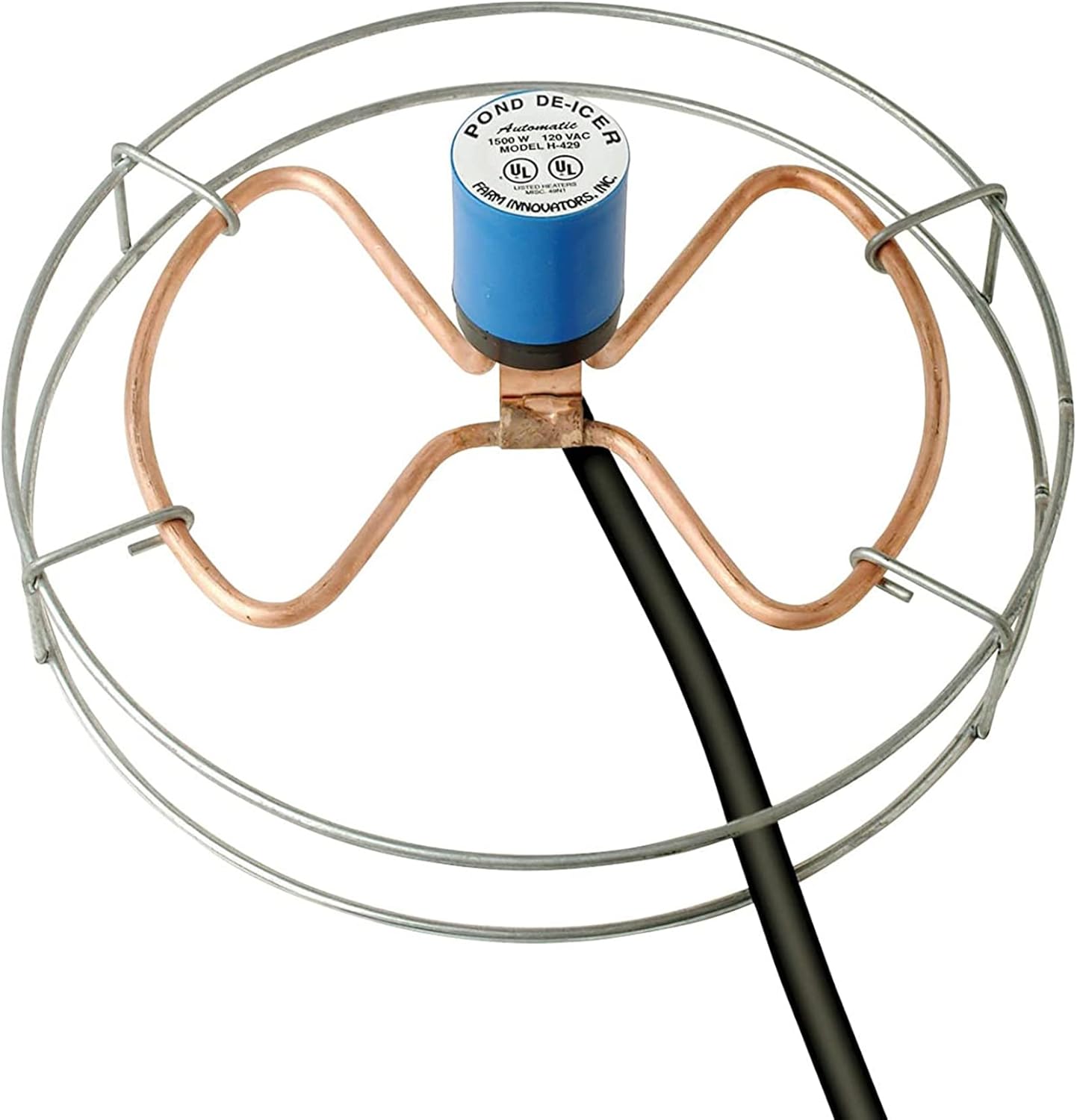 1500W Submergible Water Heater for Farm & Home