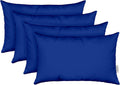 Outdoor Comfort Set of 4 Sunbrella Lumbar Throw Pillows